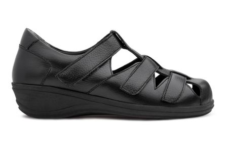 Туфли женские Orto-Care, летние, черный папка адресная а5 свидетельство о рождении голуб туфли канцбург