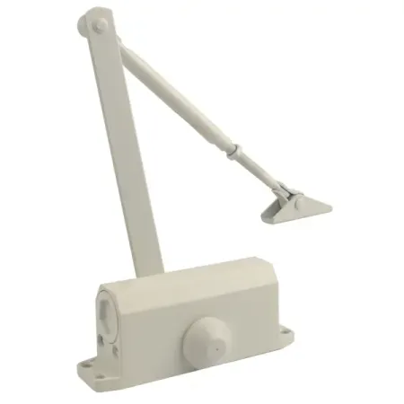 Доводчик дверной Armex EN2 25-45 кг цвет белый доводчик дверной fuaro dc20 4 ts 68 фоп 20 85 кг белый