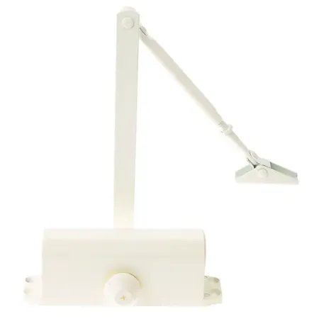 Доводчик дверной Armex EN3 45-70 кг цвет белый доводчик дверной fuaro dc20 4 ts 68 фоп 20 85 кг белый