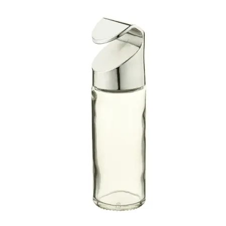 Банка для пищевых продуктов на рейлинг 0.075 л стекло цвет прозрачный/серебро