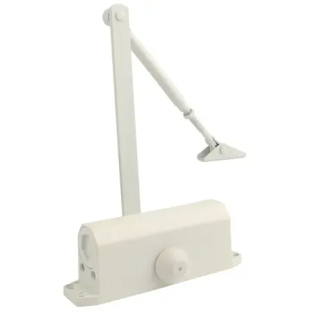 Доводчик дверной Armex EN4 70-100 кг цвет белый доводчик дверной fuaro dc20 4 ts 68 фоп 20 85 кг белый