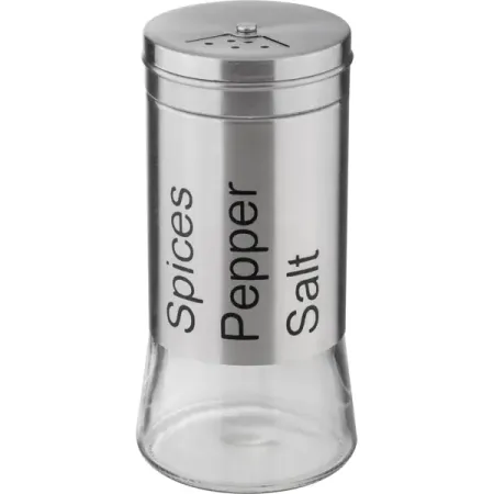Перечница Mallony Spezia 3 в 1 0.13 л стекло цвет прозрачный/серый