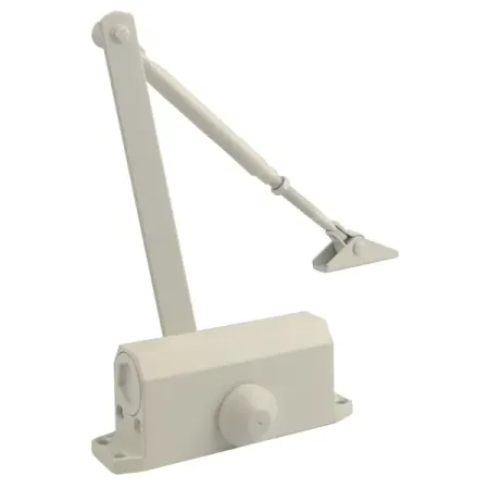 Доводчик дверной Armex EN1 15-25 кг цвет белый доводчик дверной fuaro dc20 4 ts 68 фоп 20 85 кг белый