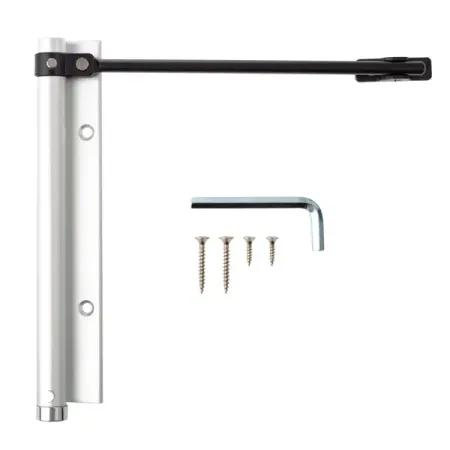 Доводчик дверной Armex EN1 20 кг цвет хром доводчик дверной fuaro 40 65 кг коричневый