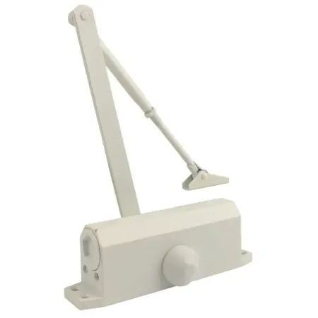 Доводчик дверной Armex EN5 100-140 кг цвет белый доводчик дверной fuaro dc20 4 ts 68 фоп 20 85 кг белый