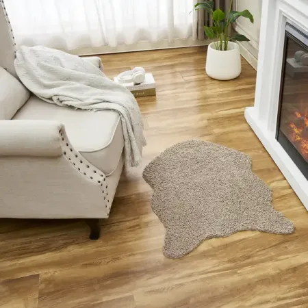 Ковер-шкура Teddy 60x90 см полиэстер цвет бежевая остеонорм мсм максимум витатека табл п о 30