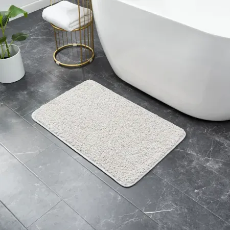 Ковер Teddy 50x80 см полиэстер цвет серый наволочки zuexvofy 50x70 50x75 50x80 см красный полиэстер