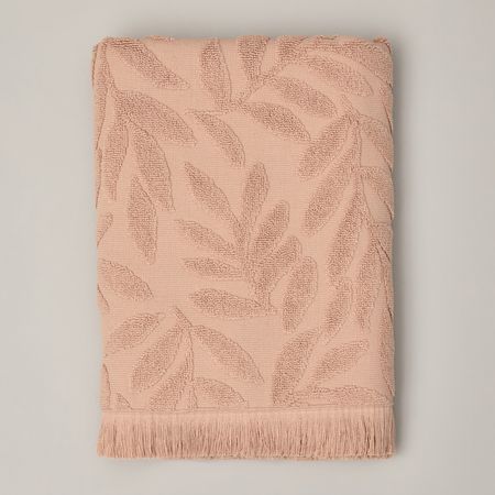 Полотенце махровое Цветение/Fioritura, бежевое