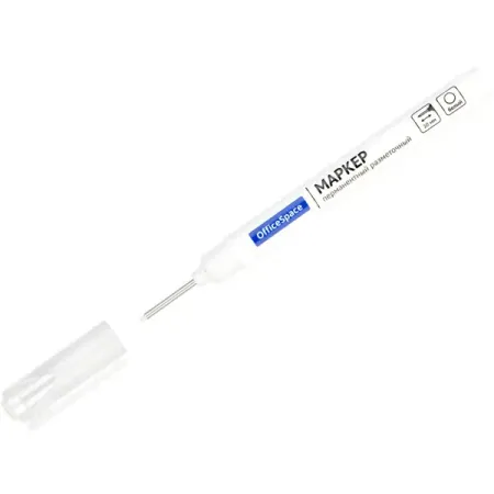 Маркер разметочный Office Space белый