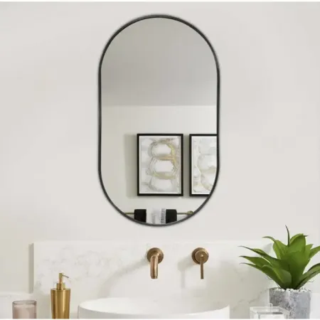 Зеркало декоративное Metal Lux овальное 40x90 см без рамы вторичное зеркало vbnm yt14213 25 70 мм