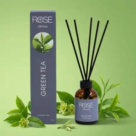 Ароматический диффузор Rose Green Tea 50 мл xiaomi poco x7 pro 5g 12 256gb green