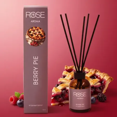 Ароматический диффузор Rose Berry Pie 50 мл