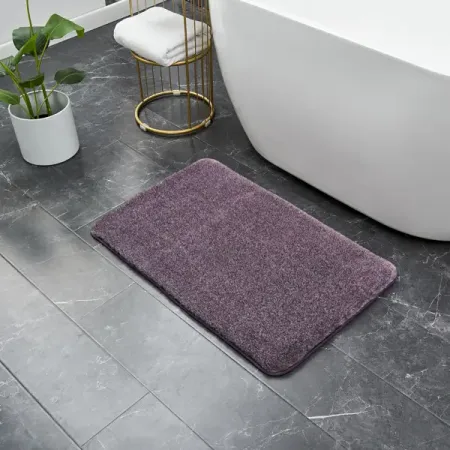 Ковер Bingo Mix 50x80 см полиэстер цвет винный