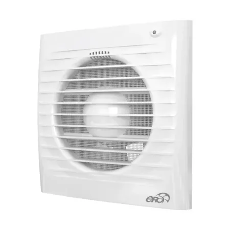 Вентилятор осевой вытяжной Era Modern D125 мм 36 дБ 183 м3/ч обратный клапан цвет белый подшипники afortunado 605rs 10 шт