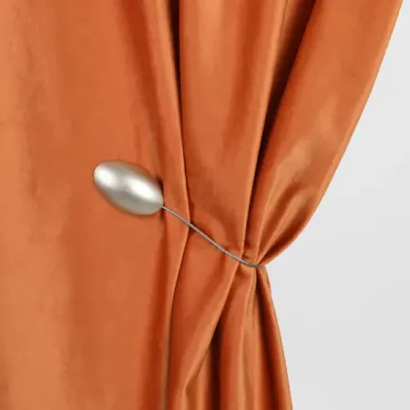 Подхват для штор Овалы магнитный 6 см металл цвет никель маркер художественный сонет холодный серый 5 двухсторон тонк и широк долото сонет