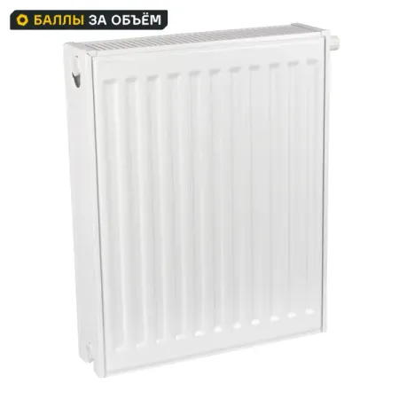 Радиатор панельный Neolaser Ventil Compact 22 500x400 нижнее правое подключение сталь белый