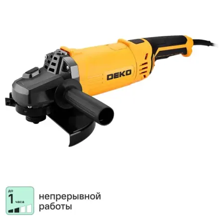 УШМ сетевая Deko AGDK-2200W, 2200 Вт, 230 мм
