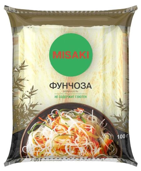 Вермишель Misaki фунчоза Китай, 100 г