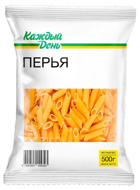 Макаронные изделия Каждый день Перья, 500 г