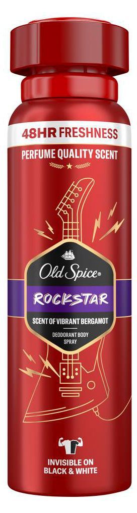 Дезодорант Old Spice RockStar с ароматом бергамота Великобритания, 150 мл