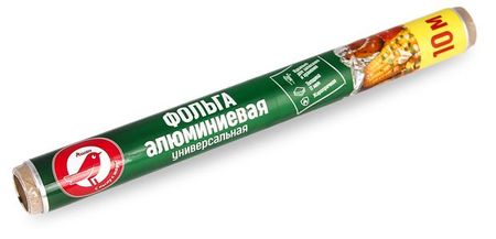 Фольга АШАН Красная птица Универсальная 11 мкм, 10 м