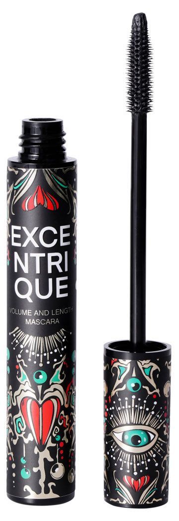 Тушь для ресниц Vivienne Sabo Excentrique с эффектом объема и удлинения пластиковая кисточка тон 01 черная Италия, 9 мл