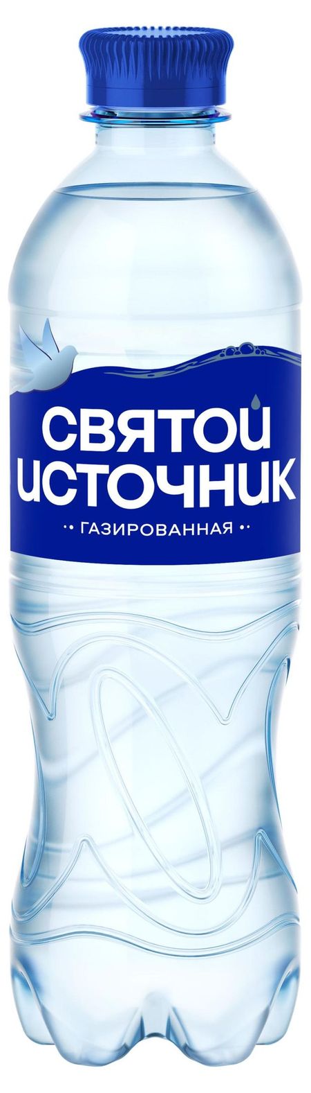Вода питьевая Святой Источник газированная, 500 мл