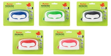 Дырокол АШАН Красная птица на 10 л