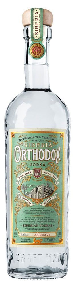 Водка Orthodox Россия, 0,5 л евгений валерьевич гришковец водка как нечто большее