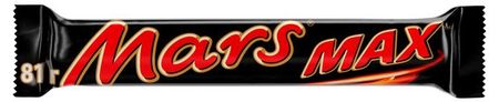 Батончик шоколадный Mars Maх с карамелью и нугой, 81 г