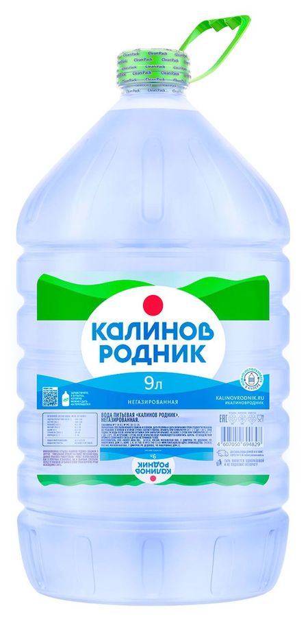 Вода питьевая Калинов Родник для кулера, 9 л