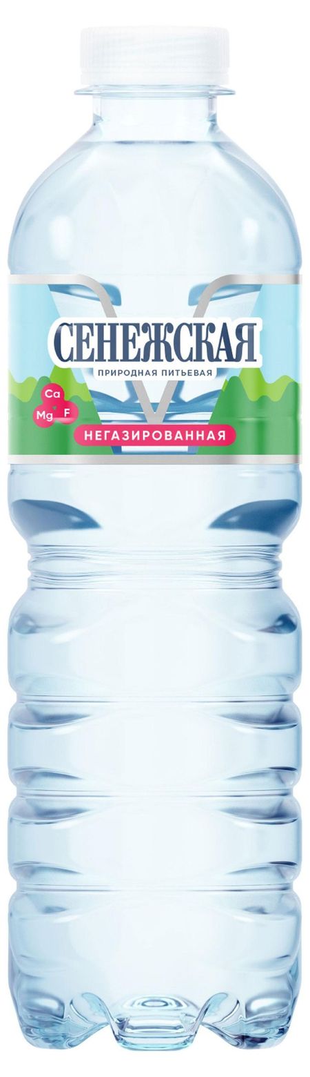 Вода питьевая Сенежская негазированная, 500 мл ольга александровна рязанова экспертиза рыбы рыбопродуктов и нерыбных объектов водного промысла качество и безопасность учебни