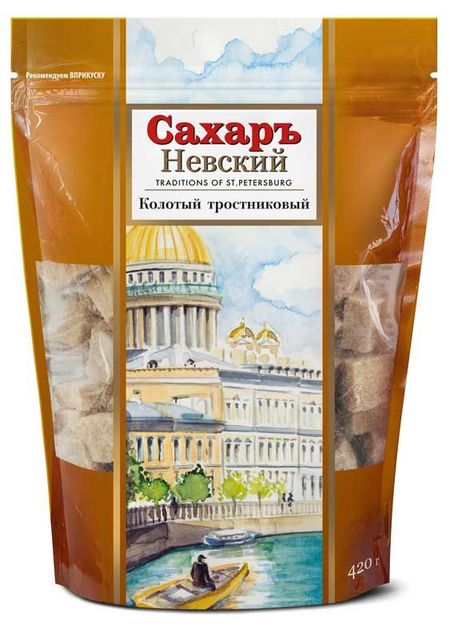 Сахар тростниковый Невский колотый, 420 г ксилография из собрания русского музея