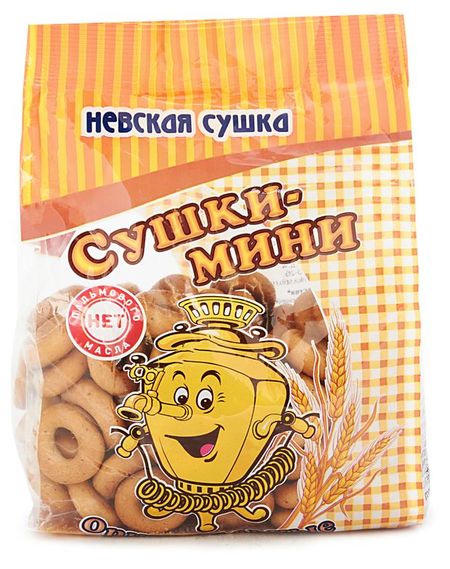 Сушка-мини Невская сушка Оригинальная с солодом, 200 г