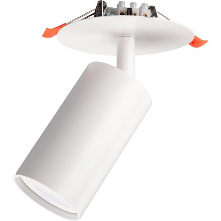 Светильник встраиваемый GU10 поворотный белый 40 Вт IP20 Ritter Artin (59966 1) сергей м белорусец веселая грамматика строгие правила в занимательной форме превращения слов