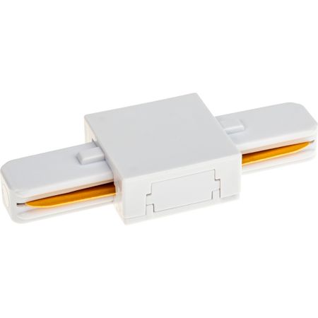 Коннектор для однофазного шинопровода прямой Ritter Artline белый (59743 2) трансформатор освещения nefbenli dr 8 24 вт 2 для двух ных светильников