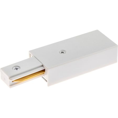 Ввод питания для однофазного шинопровода прямой Ritter Artline белый (59755 5)