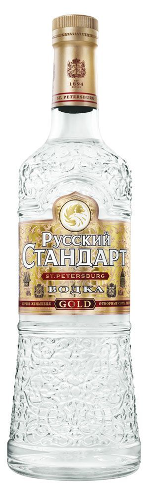 Водка Русский Стандарт Gold Россия, 0,5 л