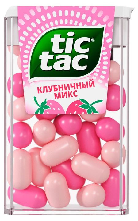 Драже Tic Tac со вкусом клубники Ирландия, 16 г