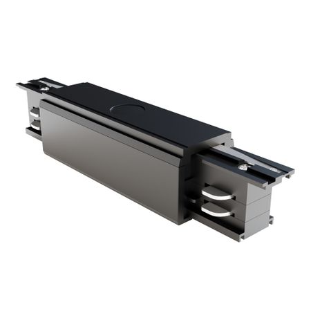 Коннектор для трехфазного шинопровода прямой Maytoni Technical Trinity черный (TRA005C-31B)