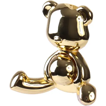 Крючок Larvij Медведь цинковый цвет золотой