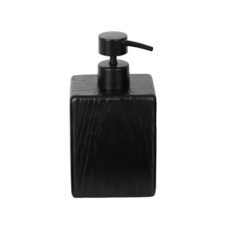 Дозатор для жидкого мыла Lemer Coal полирезин цвет черный дозатор для жидкого мыла vitarta proxima полирезин коричневый