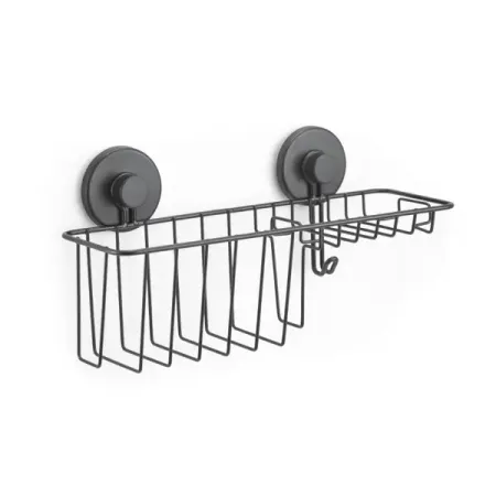 Полка для душа Lemer Mezen с мыльницей 1 ярус цвет черный водонепроницаемая шапочка для душа moonbiffy