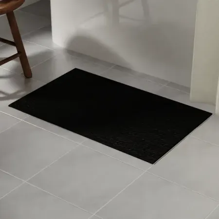 Коврик для ванной Vidage Сантус 50x80 см цвет черный