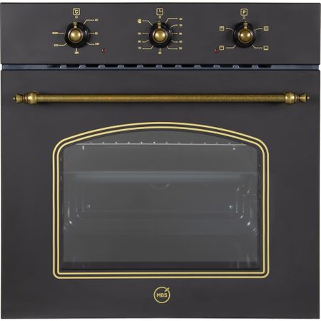 Духовой шкаф электрический встраиваемый MBS DE-607BL 594 мм черный