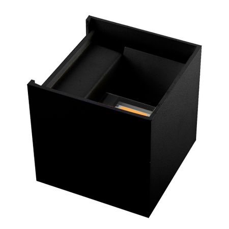 Светильник светодиодный садово-парковый настенный Feron Техно черный 4000К 6 Вт IP54 (11870) тобиас рапп забыться в звуке берлин техно и easyjet