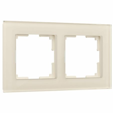 Рамка Werkel Favorit двухместная молочная (a058814) барбара оакли думай как математик как решать любые задачи быстрее и эффективнее