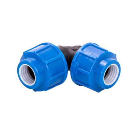 Угол ПНД Lammin компрессионный переходной 40х32 мм