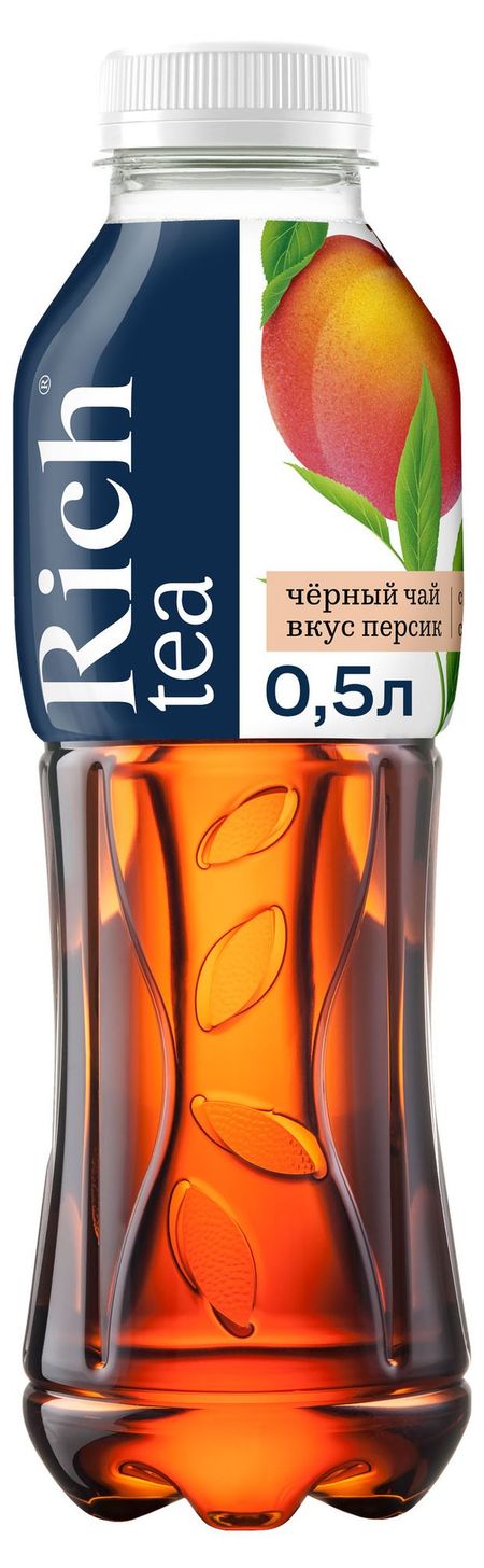Чай черный Rich Персик, 500 мл денис анатольевич ануров философский фреш 50 идей которые освежат твое сознание