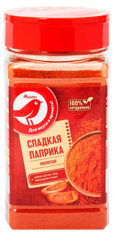 Паприка сладкая АШАН Красная птица, 170 г
